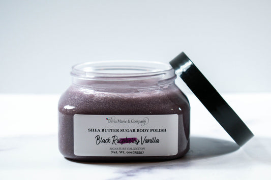 Black Raspberry Vanilla Cleansing Sugar Scrub