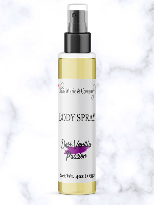 Dark Vanilla Passion Body Spray - Clearance