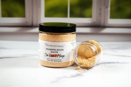 Star Fruit & Mango Foaming Bath Salts - Discontinued