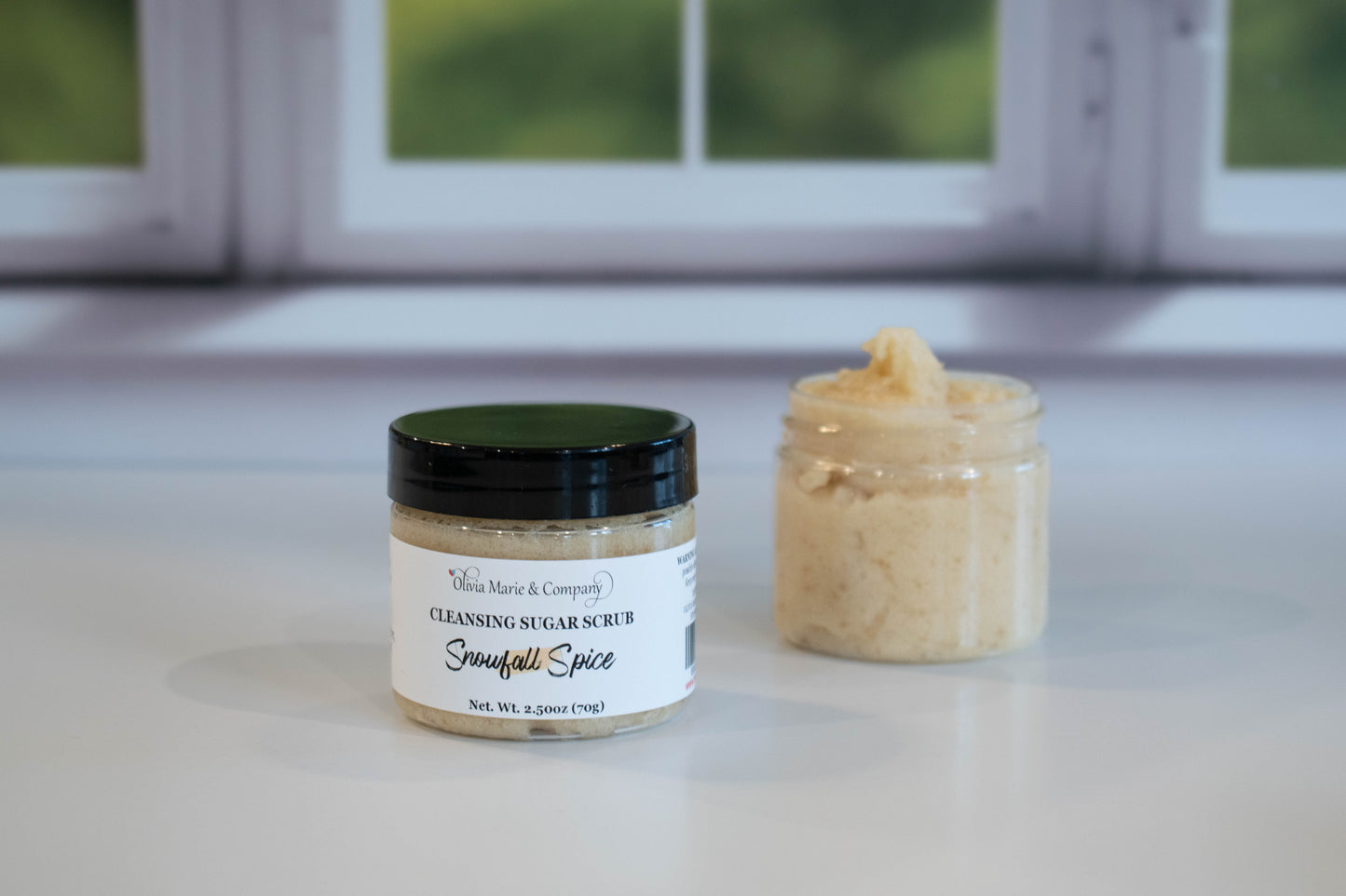 Snowfall Spice Cleansing Sugar Scrub