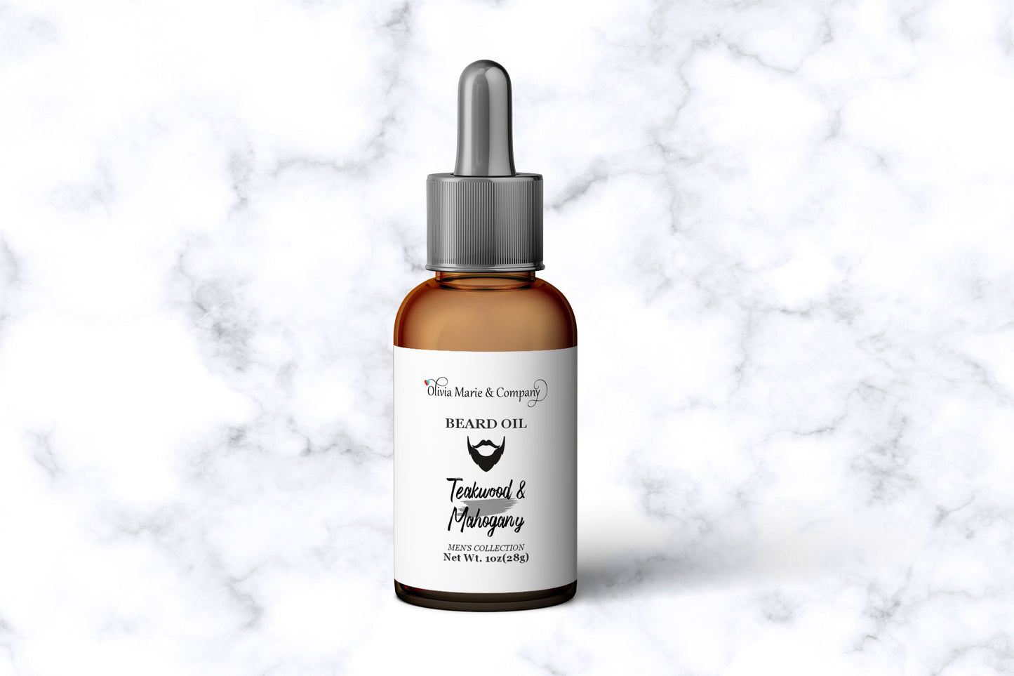 Teakwood & Mahogany Beard Oil