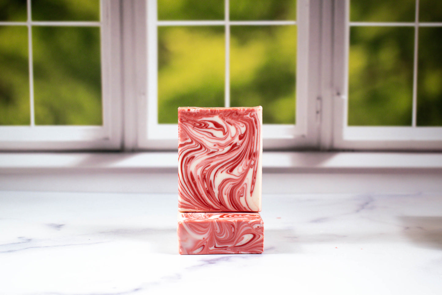 Peppermint Candy Essential Oil Triple Butter Bar Soap
