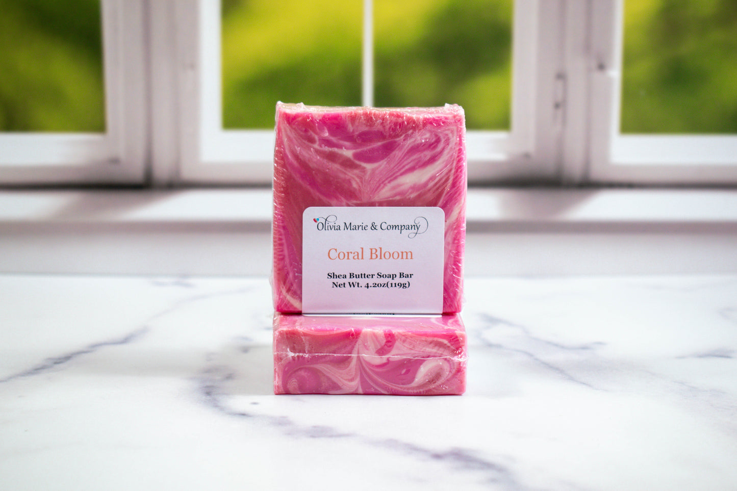 Coral Bloom Bar Soap