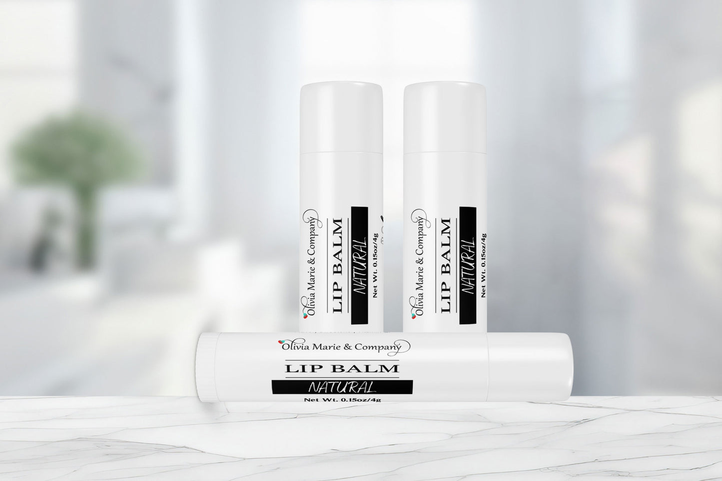 Natural (Unflavored) Lip Balm