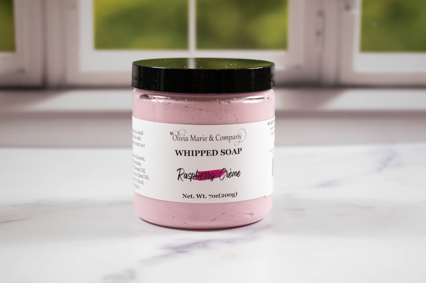 Raspberry Crème Whipped Soap