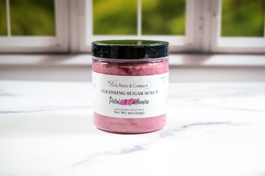 Petals & Cashmere Cleansing Sugar Scrub