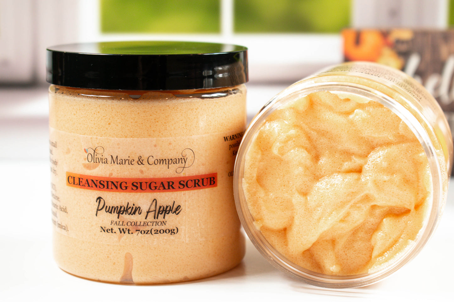 Pumpkin Apple Cleansing Sugar Scrub